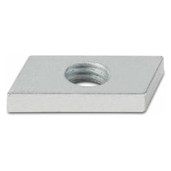 Accessoires pour profilés type 'c' Écrou pour guide perforé M10 - Boite de 100