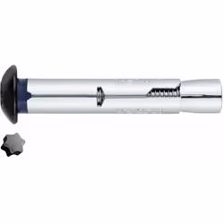 Cheville anti-rotation pour charges moyennes Tête inviolable - Zinguée noire - Homologué ATE Option 7 M6 x 45 Ø8 - Boite de 1 ...