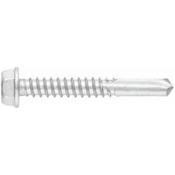 Index - Vis autoperceuse - inoxydable bimétal avec tête hexagonale - Pointe foreuse nº 5 Vis 5,5 x 100 - Boite de 100