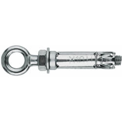 Index - Cheville à ailettes en acier pour charges lourdes - Piton - Zingué M8 x 50 Ø14 - Boite de 50
