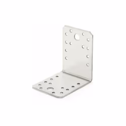 Équerres pour connecteurs - perforée avec trous tailles différentes - Atlantis C2-L 105 x 105 x 90 - Boite de 25