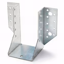 Supports perforés avec trous pour scellement DIM. 70 mm. Revêtement galvanisé. Utilisation sur bois noble, bois tendre, bois  ...
