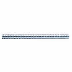 Tige filetée, 1 mètre de long Zinguée DIM. M30 x 1000 mm. Revêtement zingué. Recommandé pour l'installation de collier, colli ...