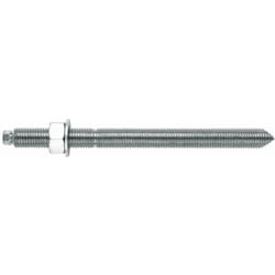 Index - Tige filetée pour scellement chimique avec rondelle et écrou - Inox A4 M20 x 260 - Boite de 6