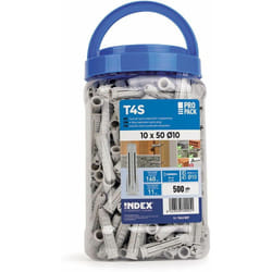 Seau de cheville quadruple expansion pour tout type de materiaux - Nylon Ø6 x 30 - Seau de 1000