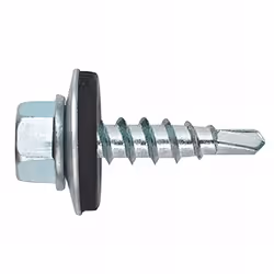 Vis autoperceuses acier-bois. Empreinte : SW8. Dimensions : 4,8 x 19 mm. Revêtement : zingué. Utilisation sur : bois tendre,  ...
