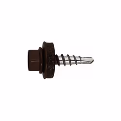 Boite de 250 vis autoperceuse acier-bois RAL 8017 - Marron chocolat 4,8 x 19 P14 8017 - Boite de 250