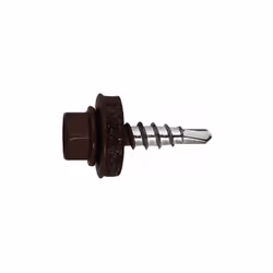 Boite de 250 vis autoperceuse acier-bois RAL 8017 - Marron chocolat 4,8 x 28 P14 8017 - Boite de 250