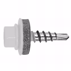 Vis autoperceuses acier-bois. Empreinte : SW8. Dimensions : 4,8 x 19 mm. Revêtement : Zingué RAL 9010. Utilisation sur : bois ...