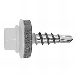 Index - 250 vis autoperceuses, tête hexagonale 8 gris blanc 4,8 x 28 mm zingué spécial bac acier - AFBL144828