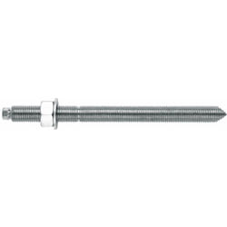 Index - Tige filetée pour scellement chimique avec rondelle et écrou - Inox A4 M10 x 130 - Boite de 10