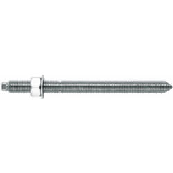 Index - Tige filetée pour scellement chimique avec rondelle et écrou - Inox A4 M30 x 330 - Boite de 6