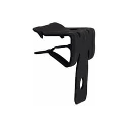 Boite de 100 - Grips horizontaux pour Cable ou Suspente rapide - Clip de fixation rapide sur ipn et poutre métallique - Zingué Ø6,3 - écartement 10 à