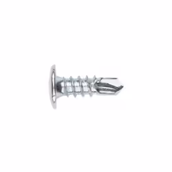 Vis autoperceuse filetées à tôle et PVC - Tête type rivet - Empreinte PH - Zinguée 4,8 x 19 - Boite de 250