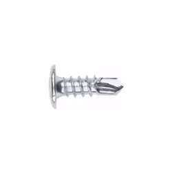 Vis autoperceuse filetées à tôle et PVC - Tête type rivet - Empreinte PH - Zinguée 4,8 x 38 - Boite de 250