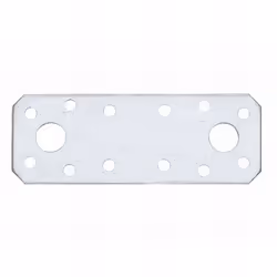 Connecteurs bois, platines Galvanisée à chaud, d'assemblage et bride plate DIM. 135 x 55 mm. Revêtement galvanisé. Utilisatio ...