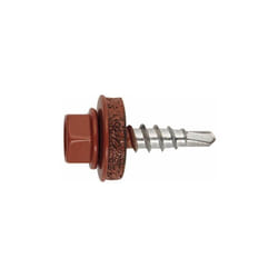Index - Vis autoperceuse acier-bois ral 3011 - Rouge Brun 4,8 x 28 P14 3011 - Boite de 250