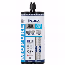 Scellement chimique pour charges lourdes sur matériaux pleins Expoxy pur. Homologué ATE Option 1 (600 ml. 1mm). Produit homol ...