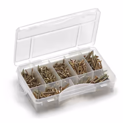 Coffret professionnel vis à bois et pointes 902pcs - Moyen