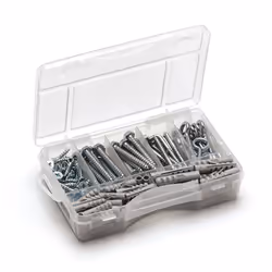 Coffret transparent multi-produits 165pcs - Petit