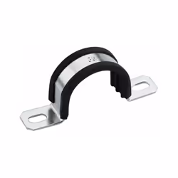 Clip omega isophonique pour montage - Zingué 60 mm - Boite de 25