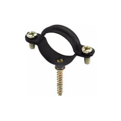 Index - Collier noir pour gaz M6 avec vis à bois - Plastique 28 (M6) - Boite de 50