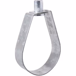 Collier poire avec douille à suspendre - Zingué 115 (M10) - Boite de 25