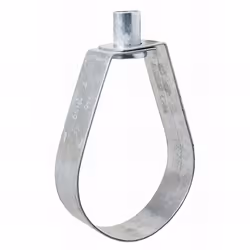 Collier poire avec douille à suspendre M12, L. 309 mm, D. 200 mm. Utilisation sur tube acier, tuyaux incendies. Recommandé po ...
