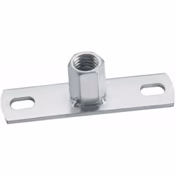 Platine de fixation - Zingué M8 - Boite de 100