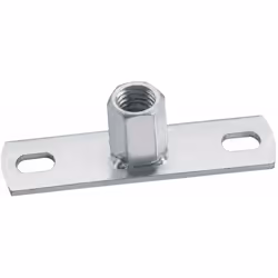 Platine de fixation - Zingué M10 - Boite de 100