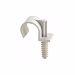 Clip pour fixation de tuyau INDEXring Simple - Nylon Ø14 mm - boite de100