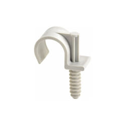 Clip pour fixation de tuyau Index ring Simple - Nylon Ø30 mm - boite de100