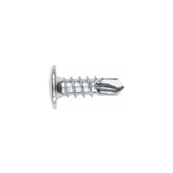 Vis autoperceuse filetées à tôle et pvc - Tête type rivet - Empreinte ph - Zinguée 3,5 x 13 - Boite de 500