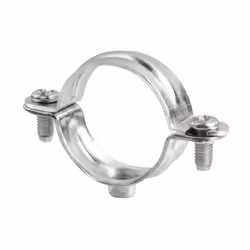 Collier simple M6 - Zingué 40 mm - Boite de 50