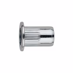 Écrou à sertir Tête large - Zingué M6 x 14 - Boite de 250