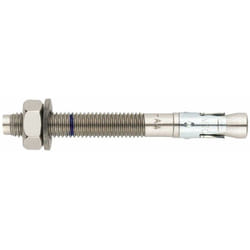 Goujon d'ancrage mâle charges lourdes pour béton fissuré et non fissuré Homologué ate Option 1 - Tige inoxydable A4 - Bague inoxydable A4 M8 x 75 Ø8