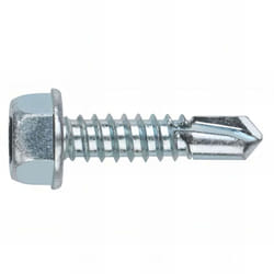 Index - 500 Vis autoperceuse - Tête hexagonale avec rondelle intégrée en acier Inox A2 - d. 12,6 x l. 25 mm