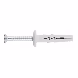 Cheville à frapper expansion haute performance tête collerette - Vis tête fraisée 6 x 32 - Boite de 100