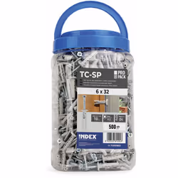 Cheville à frapper expansion haute performance avec tête fraisée 5 x 27 - Seau plastique de 750