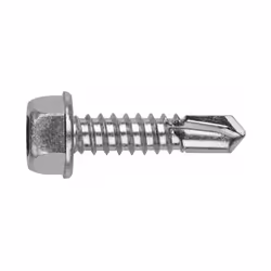 Vis autoperceuse - Tête hexagonale avec collerette estampée - Inox A2 4,8 x 13 - Boite de 1000