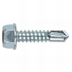 Index - 500 Vis autoperceuse - Tête hexagonale avec rondelle intégrée en acier Inox A2 - d. 10,5 x l. 25 mm