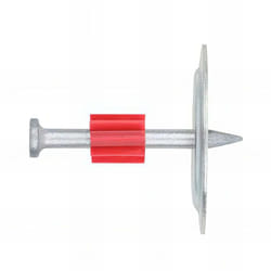 Index - 100 clous rainurés rondelle métallique 36 mm pour cloueur à poudre 3,8 x 51 mm - FPAM0851