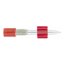 Index - Boite de 100 - Clou standards avec filetage M6 x 8 pour l'installation de collier 3,8 x 27