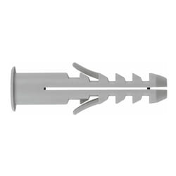 Tacol-a] Cheville nylon nylon avec collerette large 6 x 30 Ø6 - Boite de 100