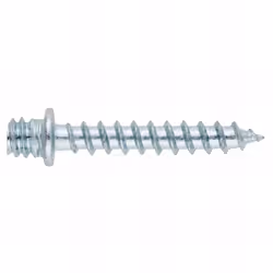 Pattes à vis zinguées pour collier Matériau Acier classe 5.6 ISO 898-1 Revêtement Zingué 35µm ISO 4042 A2J Empreinte rainurée ...
