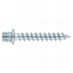 Index - 100 Pattes à vis à bois zinguées pour collier - M7 - d. 5,5 à 6,1 x l. 71 à 73 mm