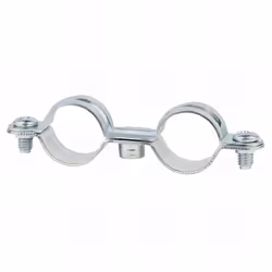 Colliers légers pour la fixation de tubes en plastique, cuivre ou acier, câbles, etc Deux variétés de formats : isophoniques  ...