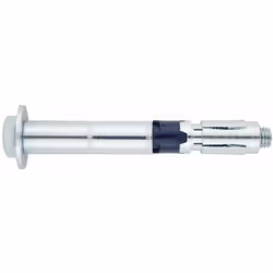 Cheville de sécurité pour charges lourdes sur béton - Hexagonale - Zingué M8 x 90 Ø12 - Boite de 50