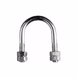 Étrier de fixation pour tube - Inox A2 M8 1 1/2" - Boite de 50