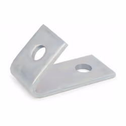 Équerres Indextrut pour profilés - Zingué 86/52 x 40 x 5 45° - Boite de 25